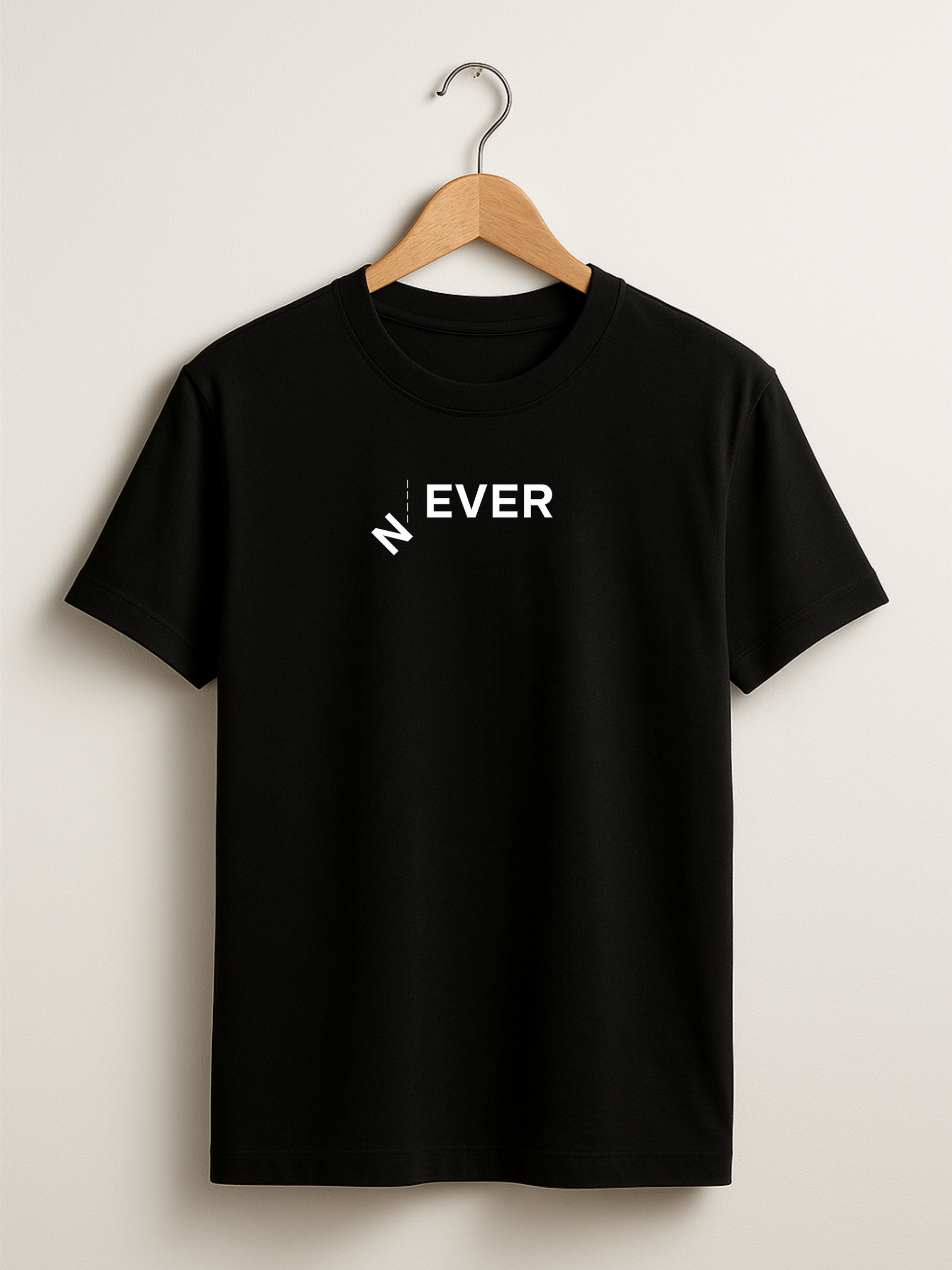 NEVER Asymmetry Tee by TSE